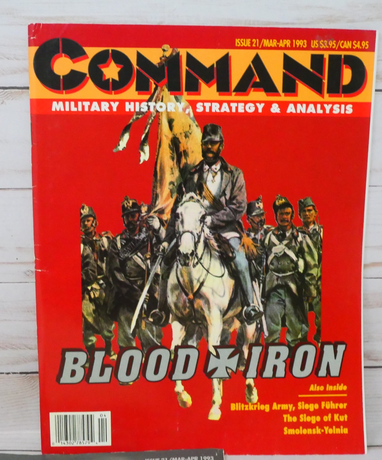 Command Magazine 21, Blood & Iron: Battle of Koniggratz 1866 Complete-Unpunched
