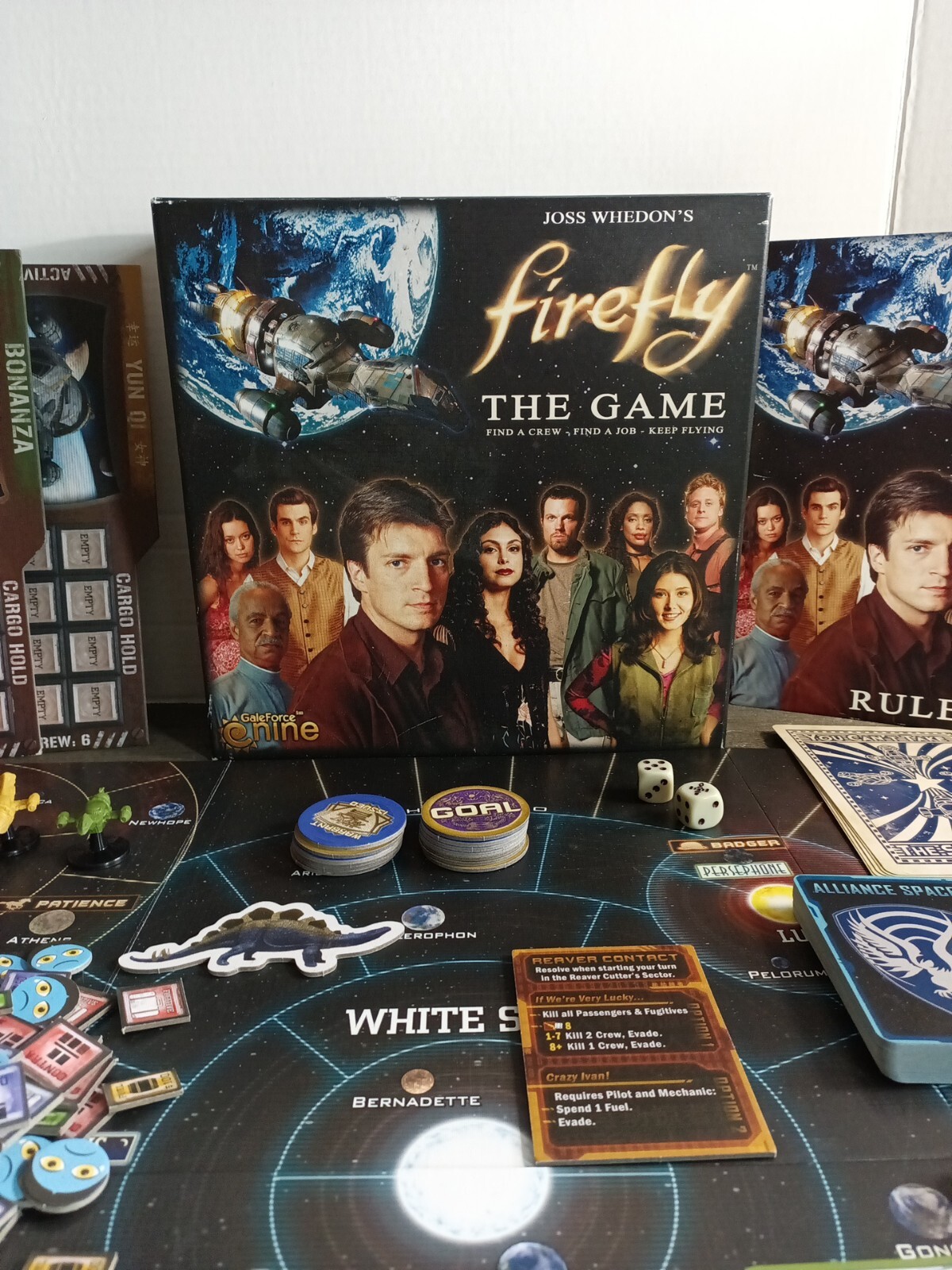 Firefly The Game Board Game Joss Whedon 2013 Gale Force Nine Complete