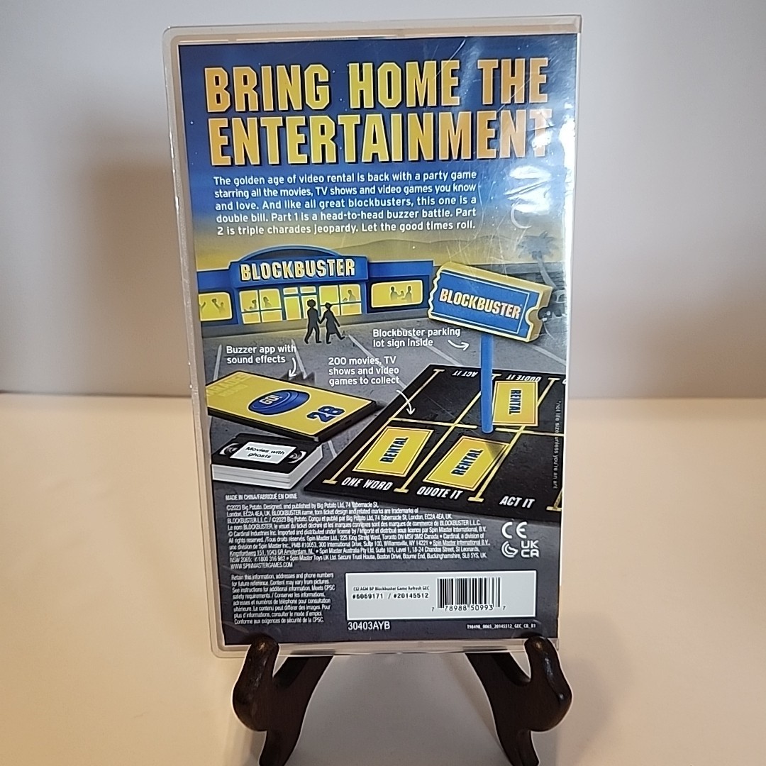 The Blockbuster Game: A Movie Party Game for the Whole Family – Video Games & TV