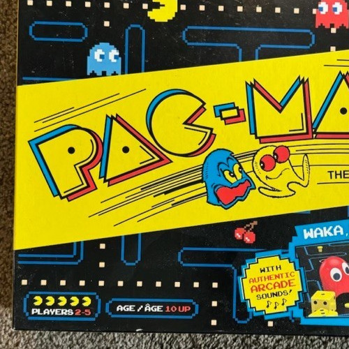 Pac-Man The Board Game Complete – Tested – Classic With Authentic Arcade Sounds!