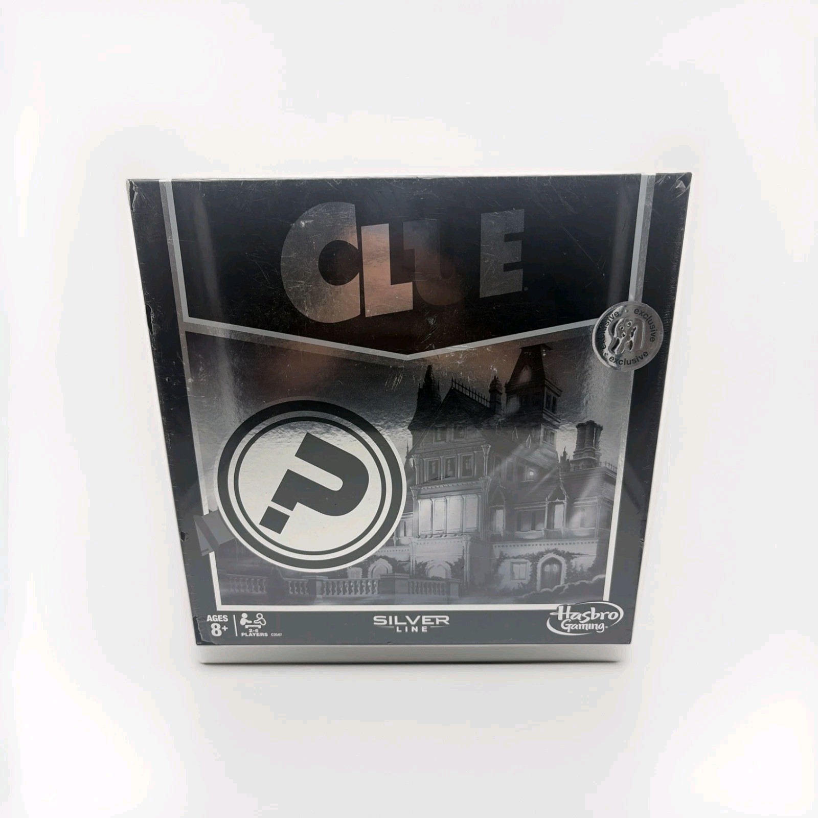 Hasbro Clue Silver Line Toys R Us Exclusive Board Game New Sealed