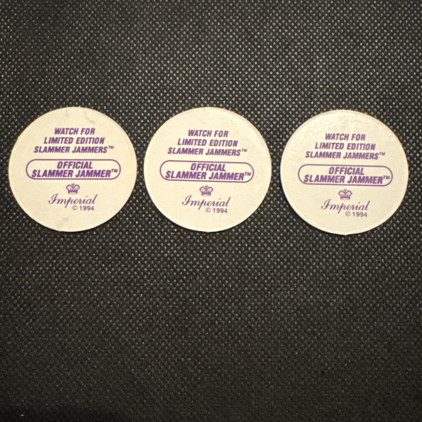 Official Slammer Jammer Bob-Squad #127 #130 #134 Imperial 1994 Limited Edition
