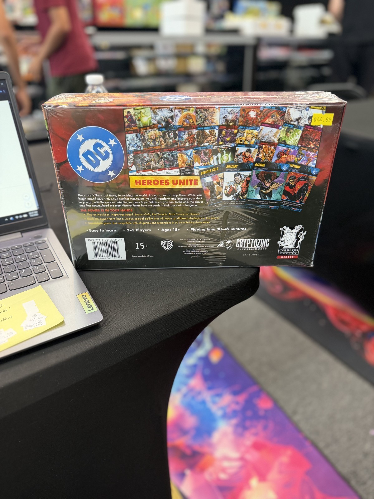 DC deck-building game Heroes Unite *BRAND NEW SEALED*