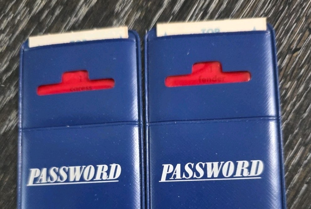ORIGINAL Vintage 1962 Milton Bradley Password Board Game Complete! Volume 2 4260