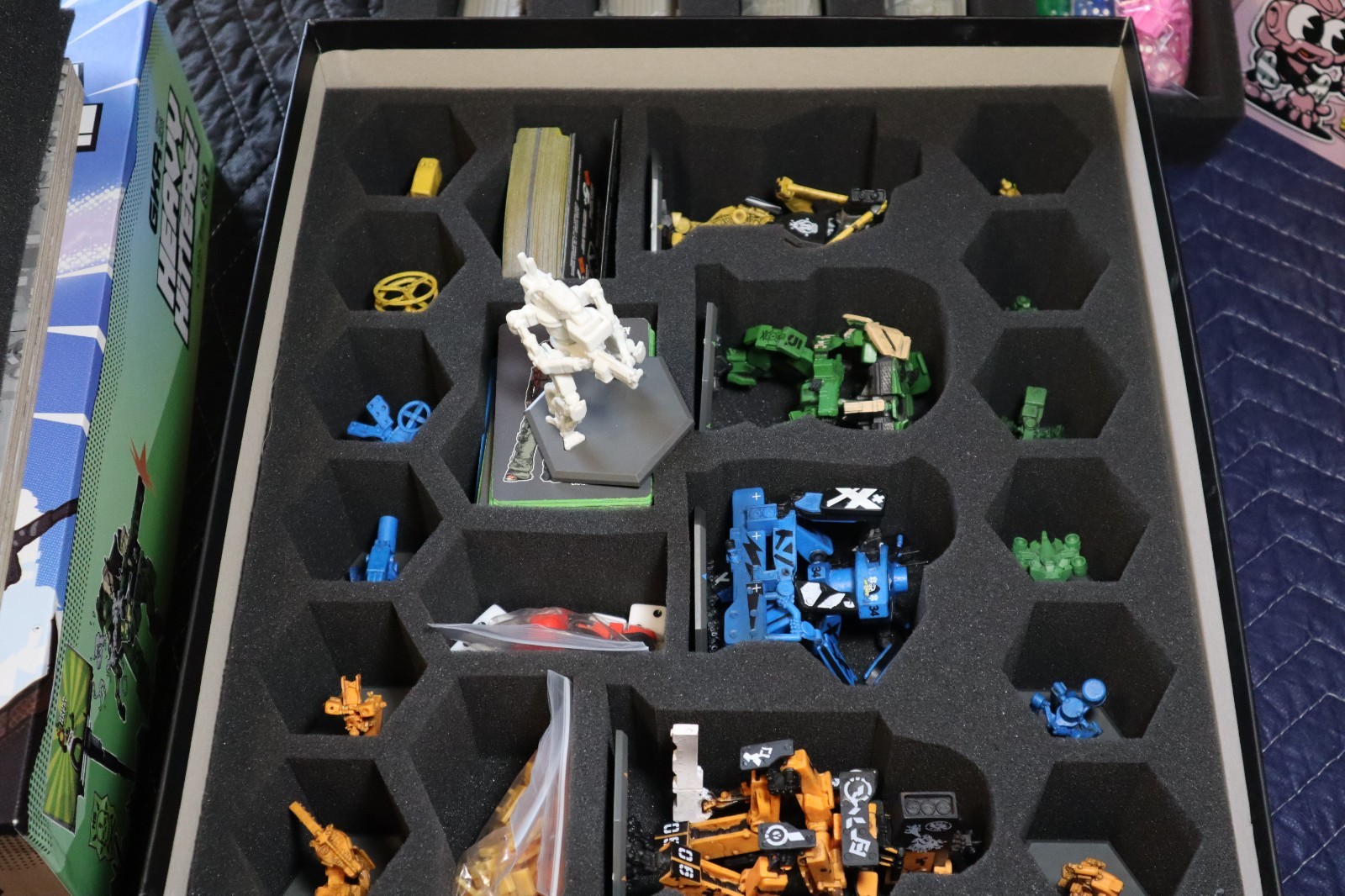 GKR Giant Killer Robots Heavy Hitters Board Game With All Expansions