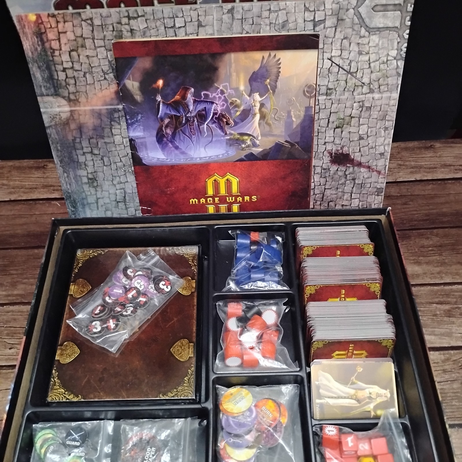 Mage Wars Game 2012 Arcane Wonders CIB