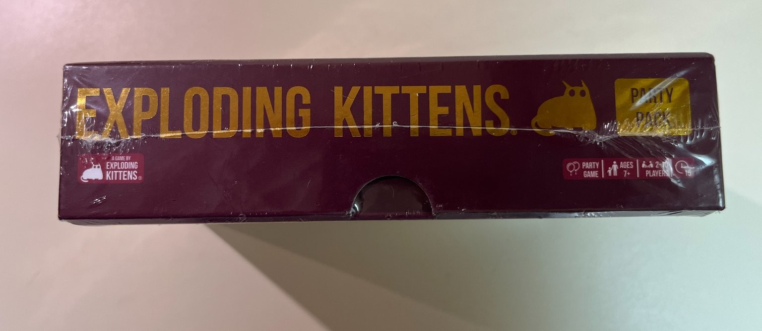 New Old Stock – Exploding Kittens Party Pack Card Game, 2-10 Players, Ages 7+