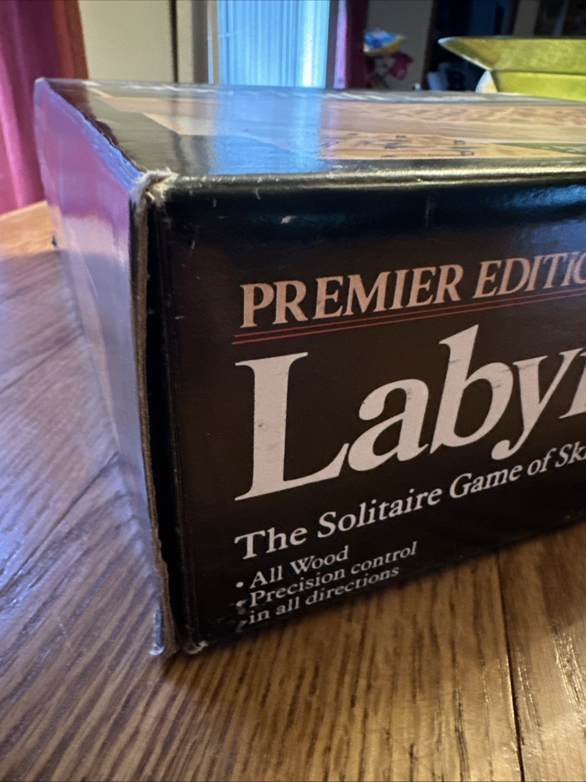 Labyrinth Premiere Edition Cardinal Wooden Marble Game of Skill Vintage #190