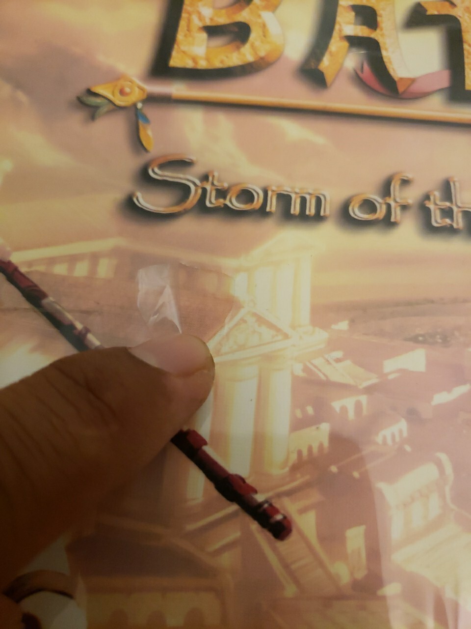 Battue: Storm of the Horse Lords & Walls of Tarsos Exp Board Game. Sealed/ New.