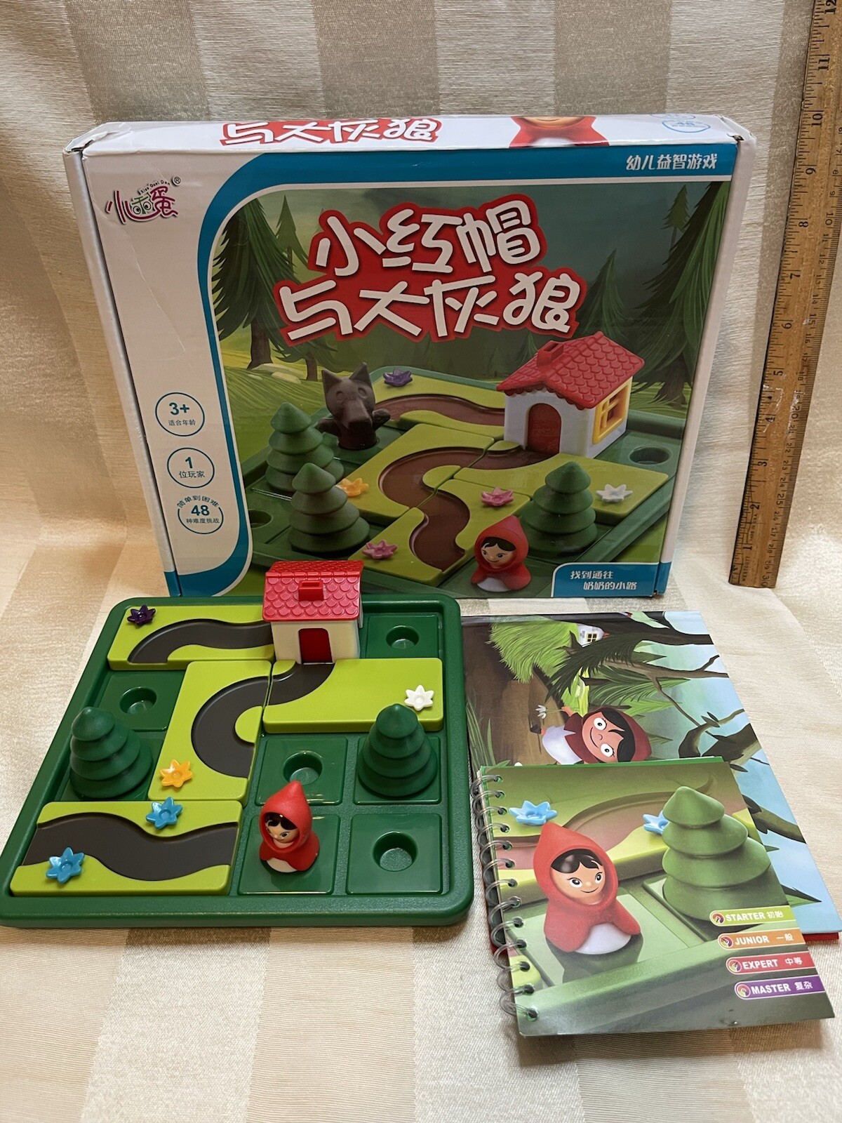 SmartGames Little Red Riding Hood Preschool Logic Game Incomplete