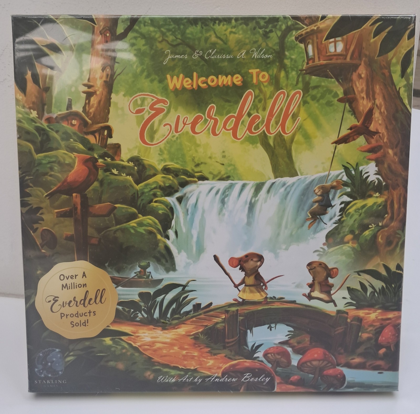 Sterling Games Welcome To Everdell My Lil Family Kids Board Game New Sealed