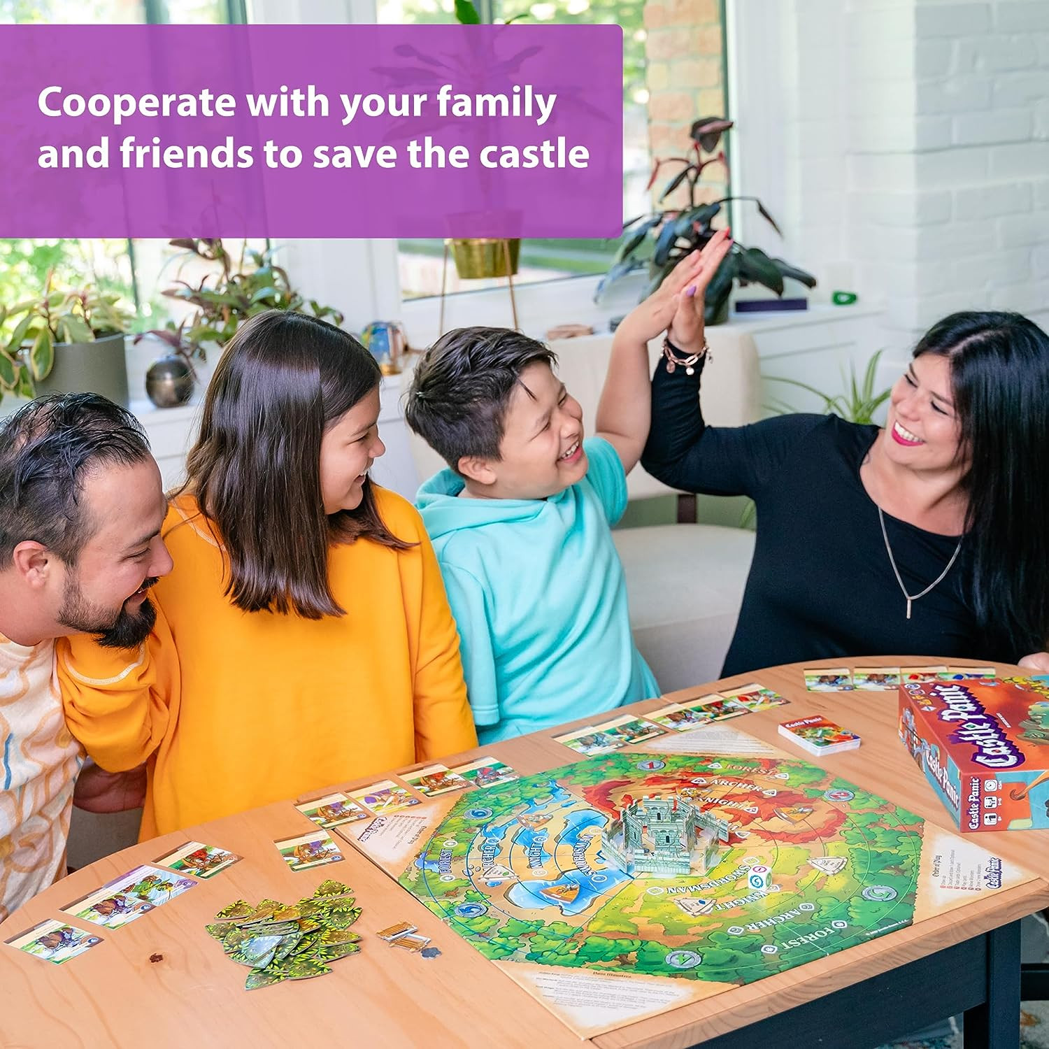 Castle Panic 2Nd Edition | Cooperative Family Strategy Board Game with Monster D