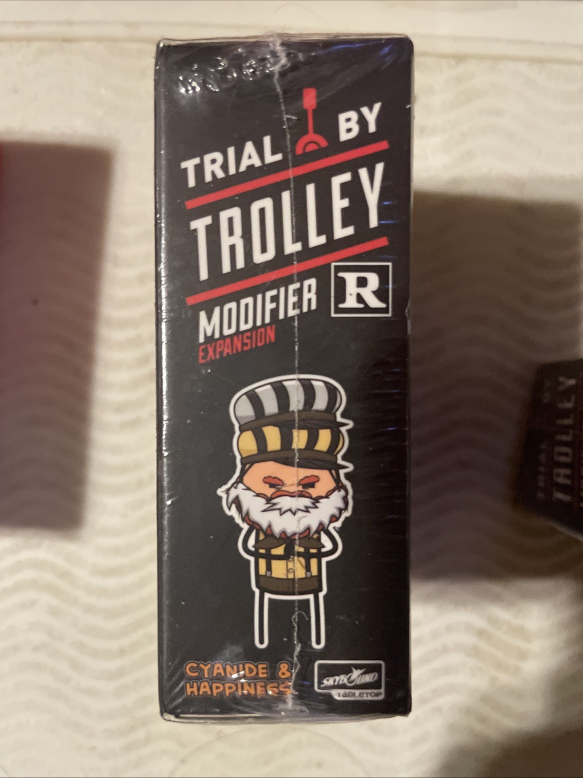 TRIAL BY TROLLEY MODIFIER EXPANSION R CARD GAME 2020 CYANIDE & HAPPINESS NEW