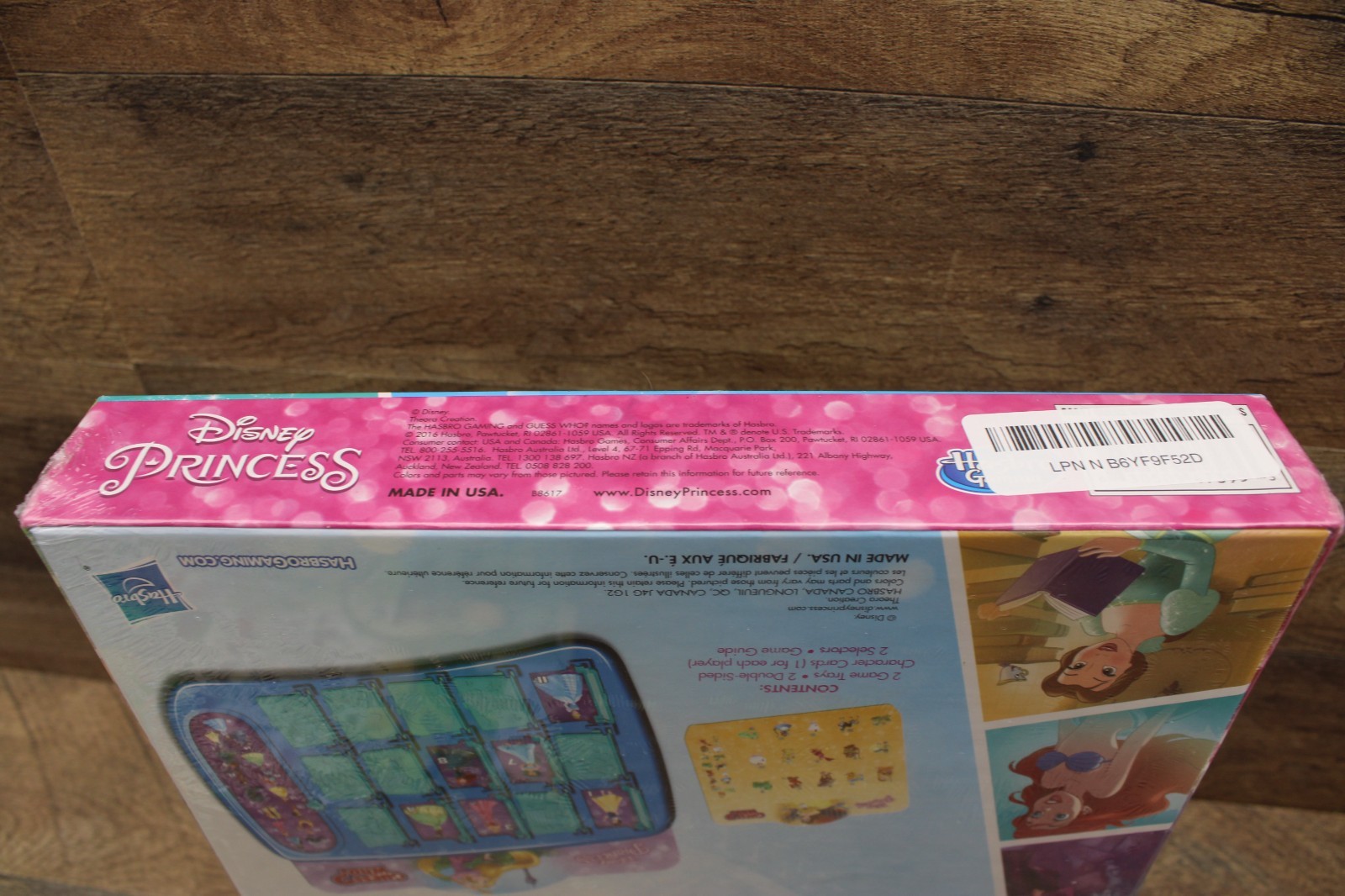 GUESS WHO? GAME : Disney Princess 2016 Hasbro Edition – Complete