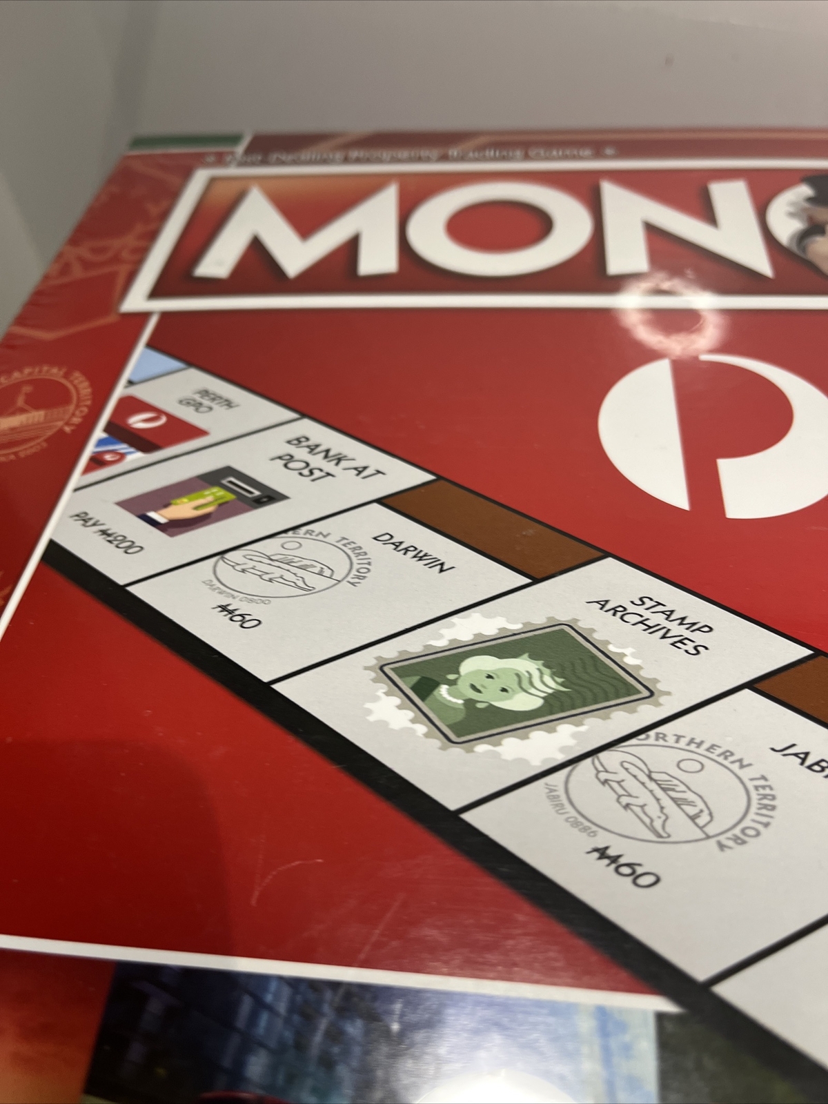 Monopoly Australia Post Fast Dealing Property Trading Game Age 8+ Brand New