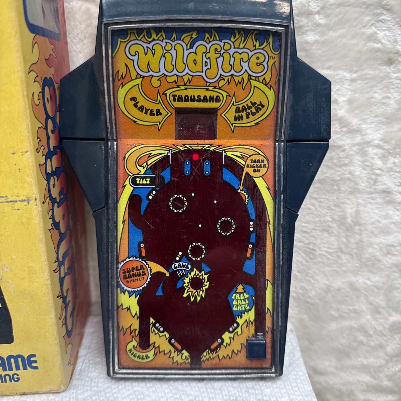 Vintage 1979 Wildfire Electronic Pinball Game Parker Brothers w/ Box Tested