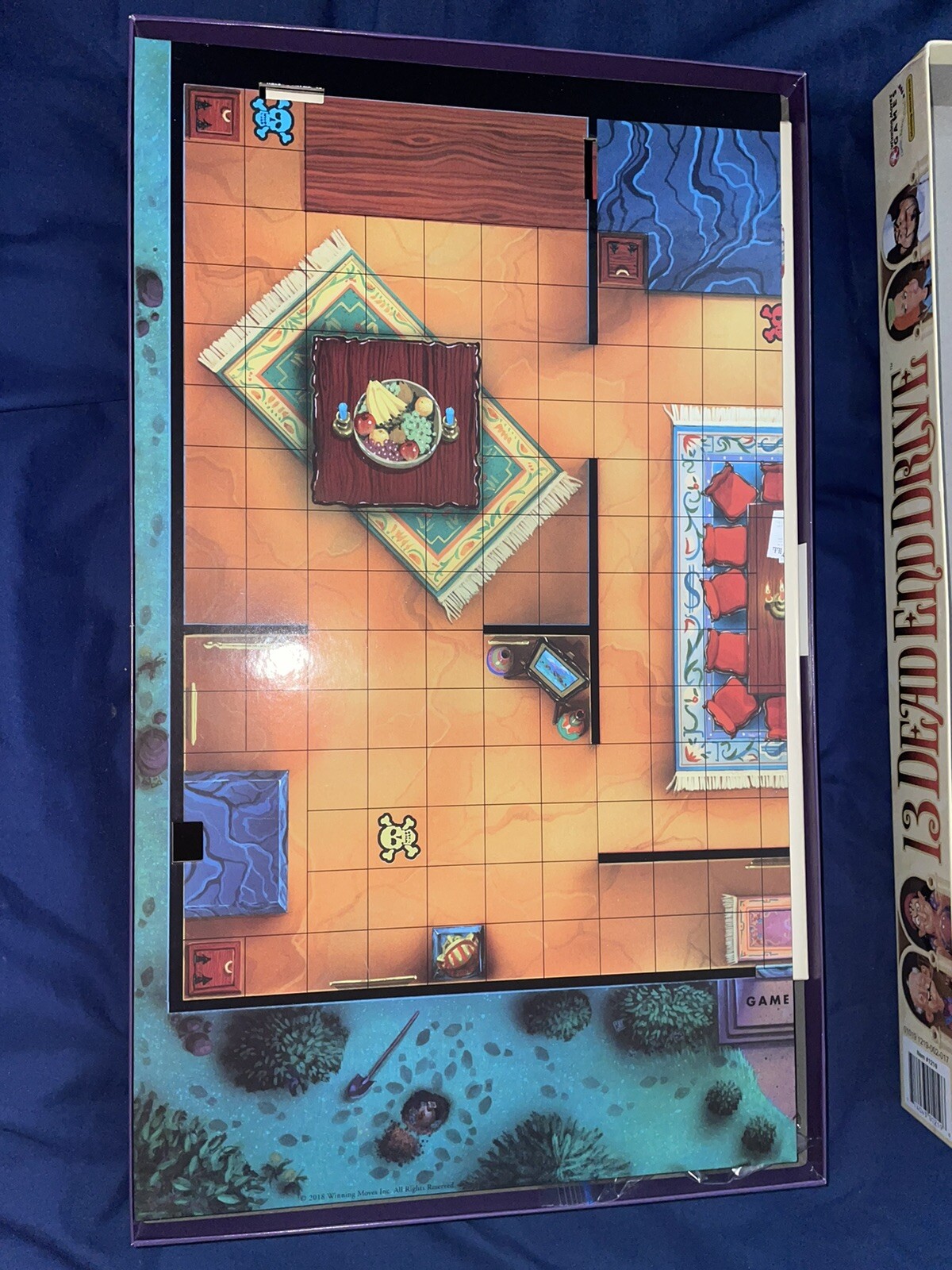 13 Dead End Drive Mystery Board Game Bluffing Strategy Fun for All Ages