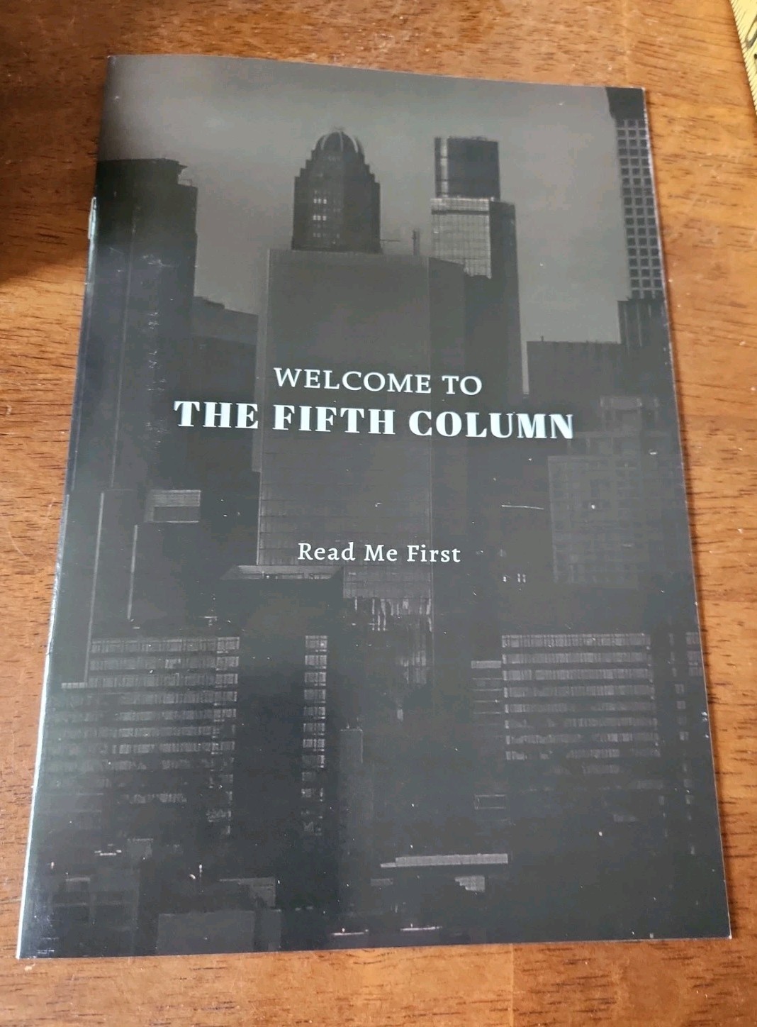 Puzzling Pursuits The Fifth Column Mystery Game Complete