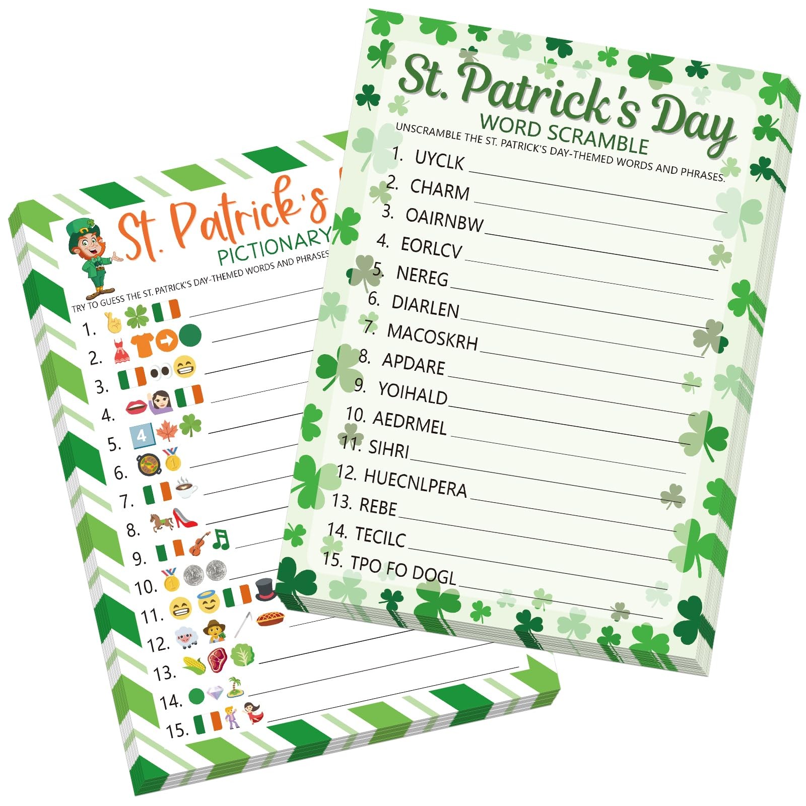 St. Patrick’s Day Party Games for Adults Family Office Large Groups, Saint Patri