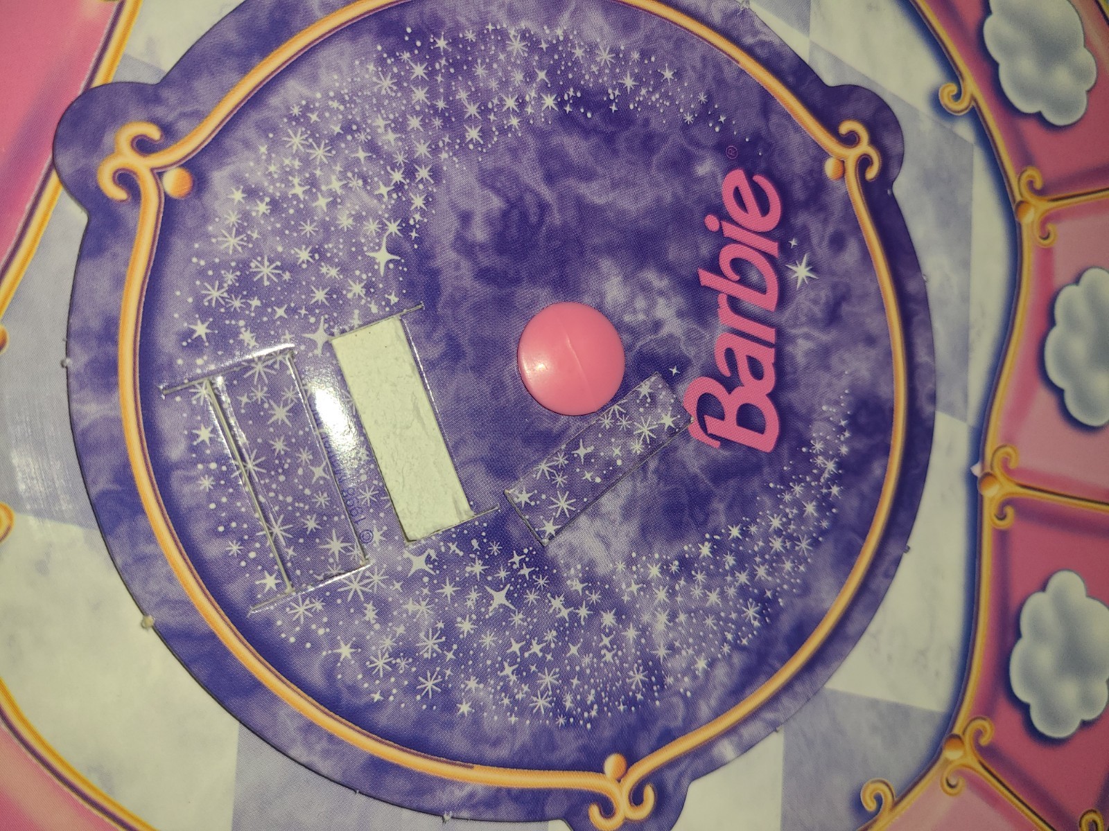 Barbie Enchanted Ball 3-D Board Game Mattel 1998 Dates Dreams Dances Complete