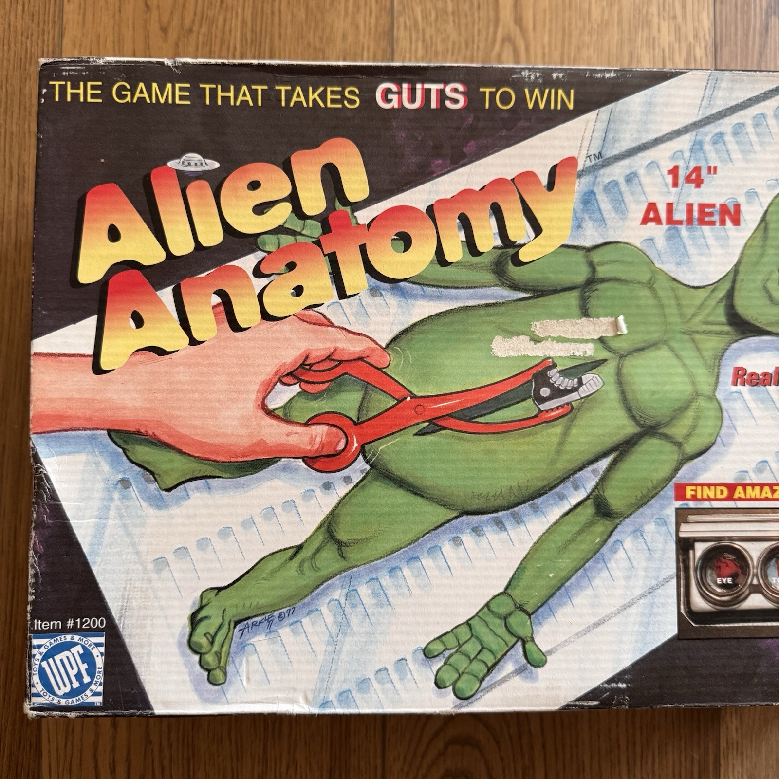 1997 Alien Anatomy Autopsy Board Game R Marino Complete In Box Vintage UFO Rare