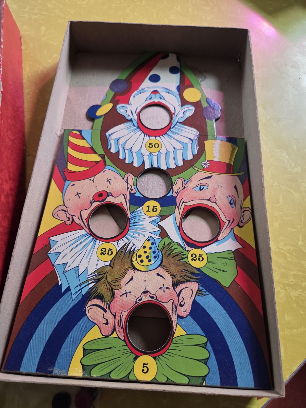 Antique Very Rare 1935 Clown Winks Game T-211 Saml Gabriel Son’s & Co NY Tiddly