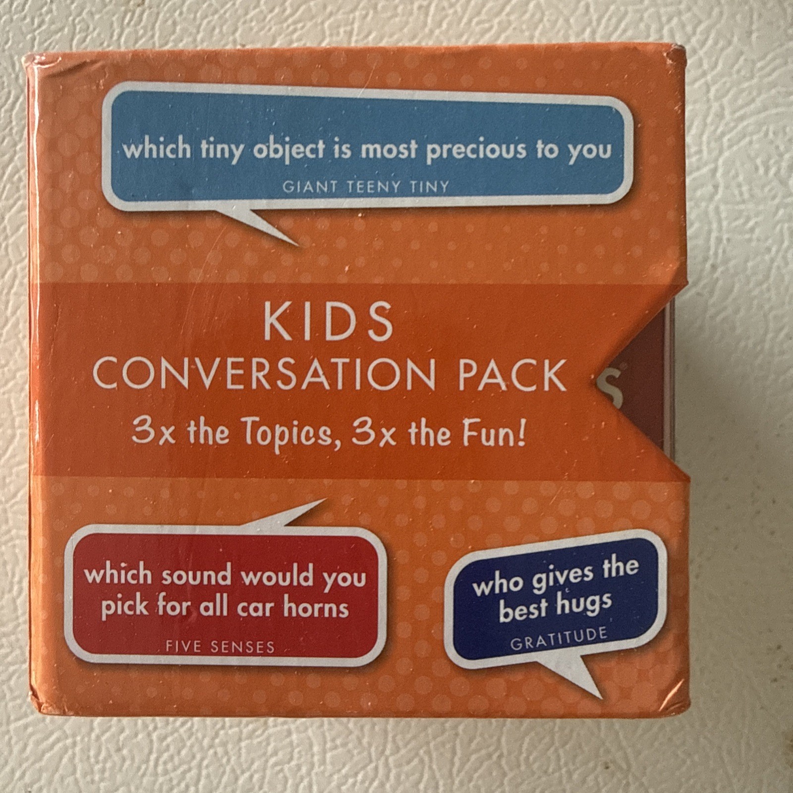 TableTopics Kids Conversation 3 Pack 120 Questions To Start Great Conversations!