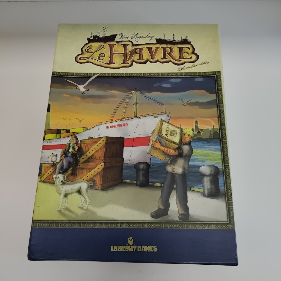 Le Havre Australian Edition Lookout Games Board Game *READ Some Cards Chinese