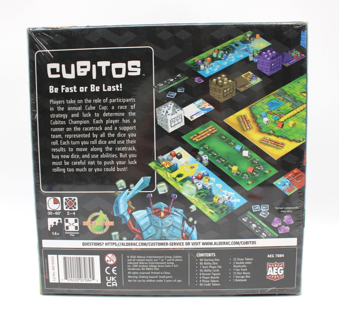 Cubitos Board Game Alderac Entertainment Group Factory Sealed