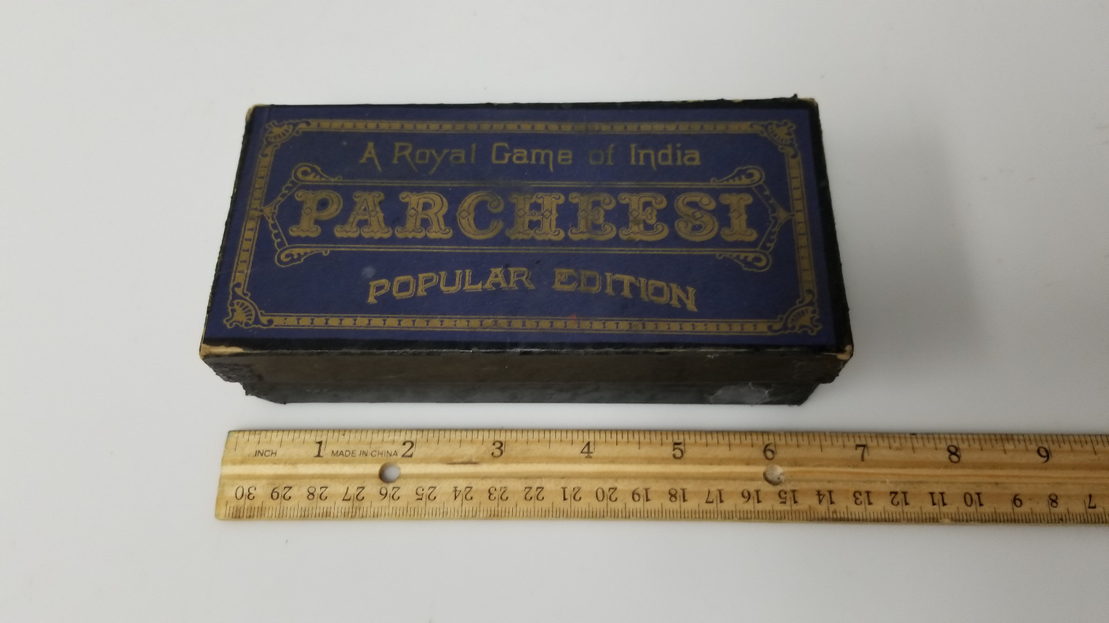 Antique Parcheesi Game Trade Mark c1918 Royal India popular edition