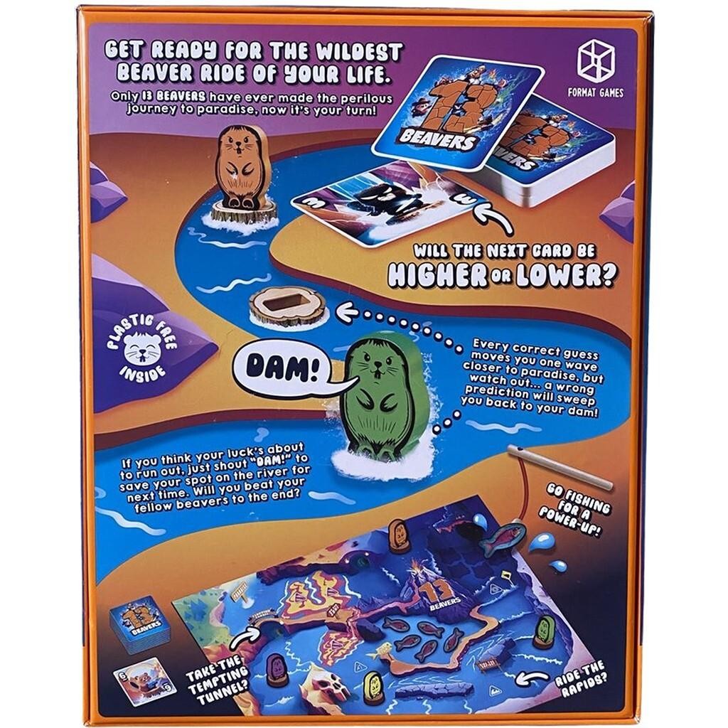 13 BEAVERS Board Game – NEW SEALED