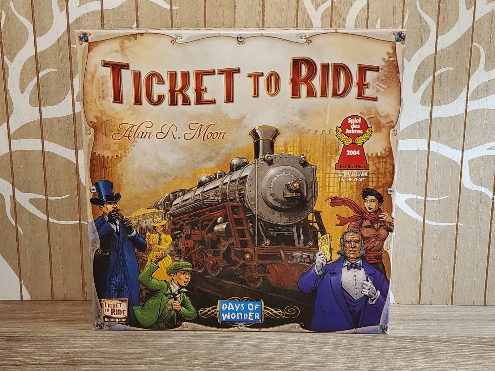 Days of Wonder Ticket To Ride by Alan R Moon Train Adventure Board Game COMPLETE