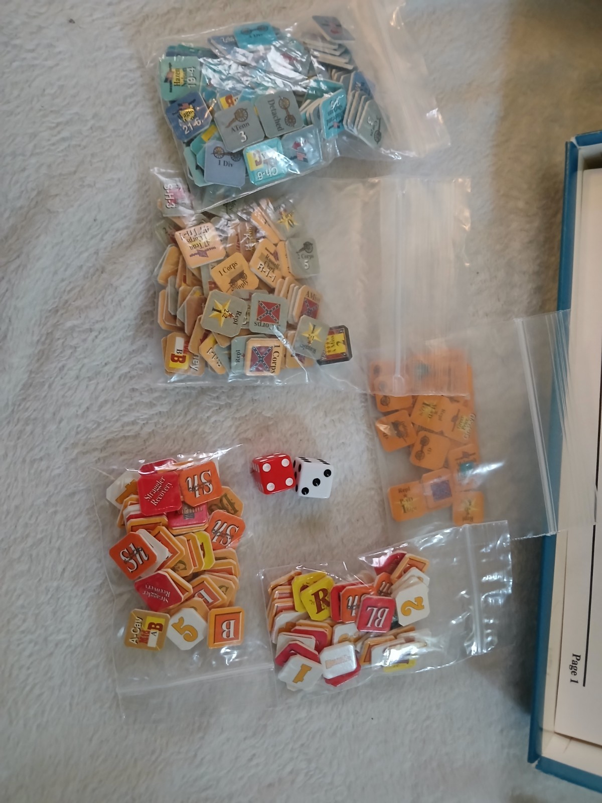 April’s Harvest The Battle of Shiloh The Gamers Civil War Boardgame CWB Series