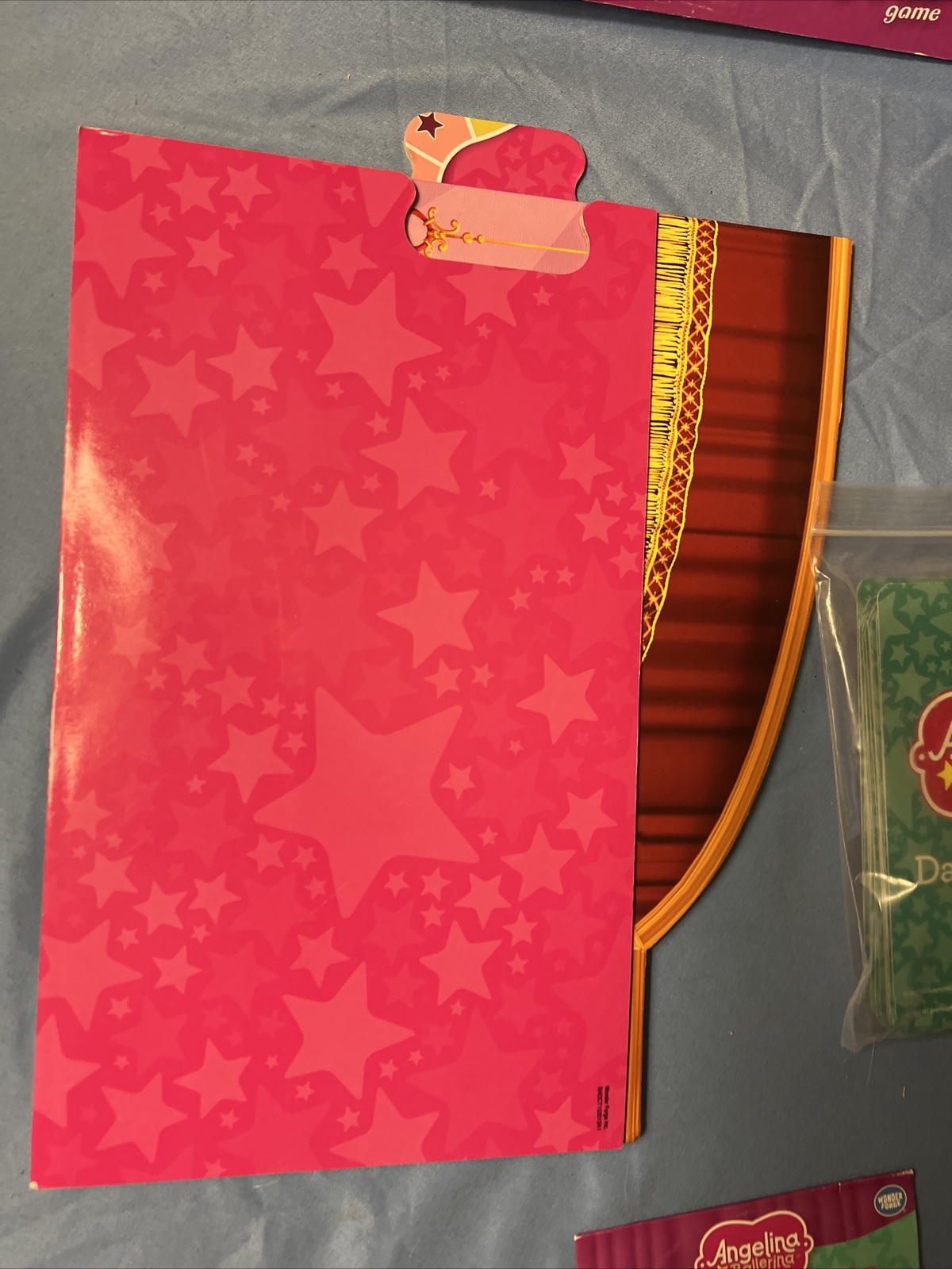 Angelina Ballerina Dance With Me Game Ages 3+ Bonus CD Included Wonder Forge