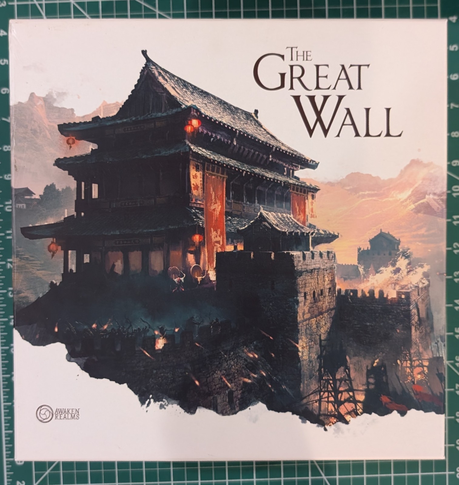 The Great Wall Bundle + Expansions + Playmat. New open box. Missing Rule book.