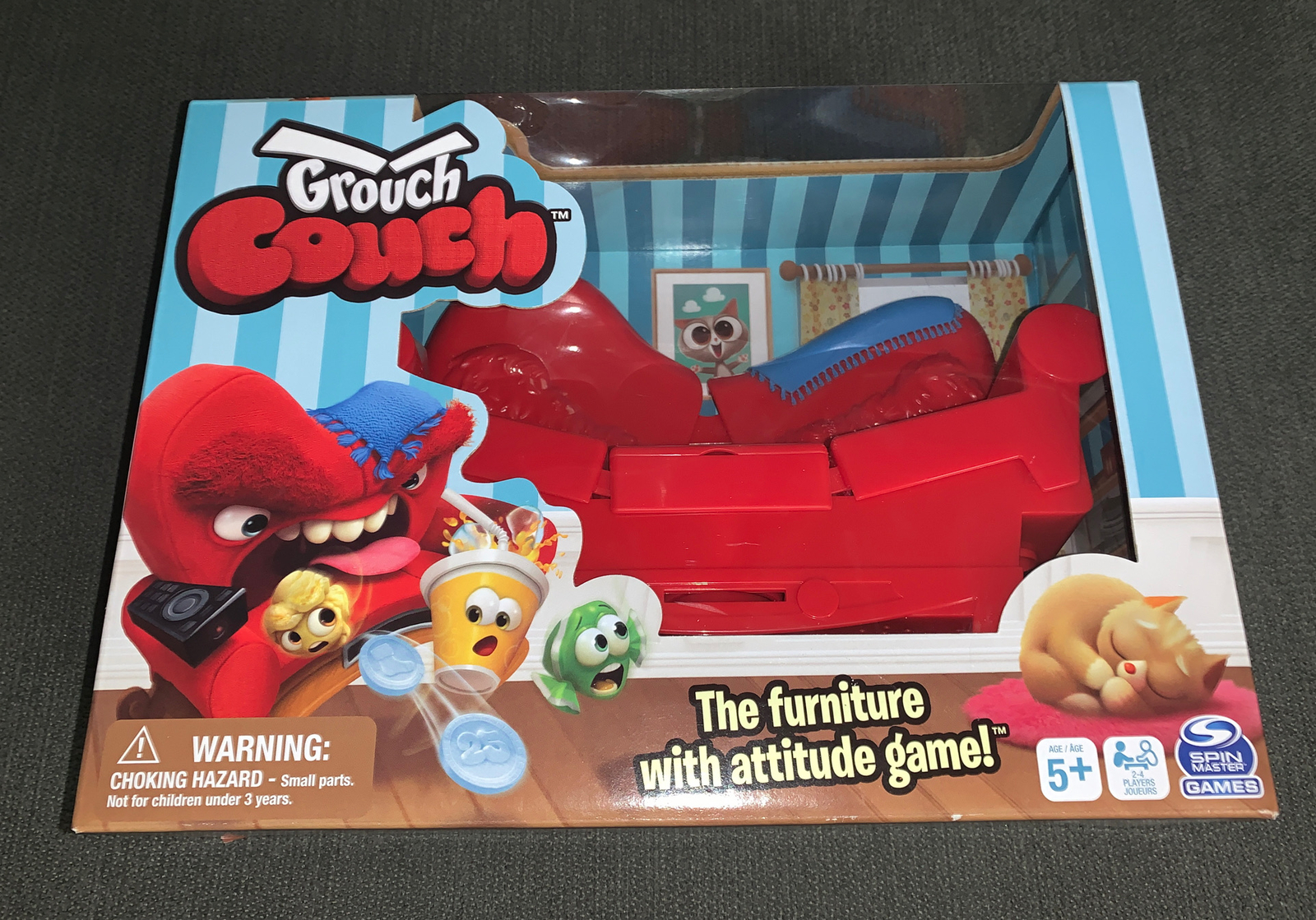 Grouch Couch Furniture with Attitude Game for Families and Kids Ages 5 and up