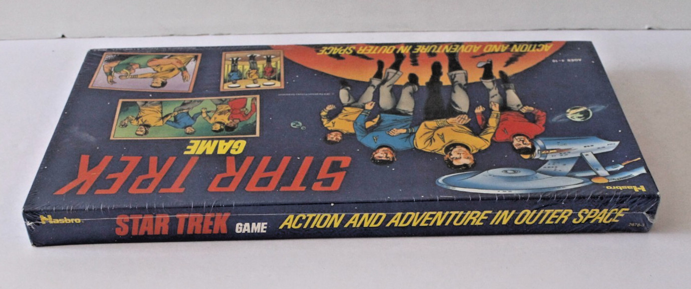 STAR TREK 1974 VINTAGE BOARD GAME HASBRO NEW FACTORY SEALED 50+ YEARS OLD