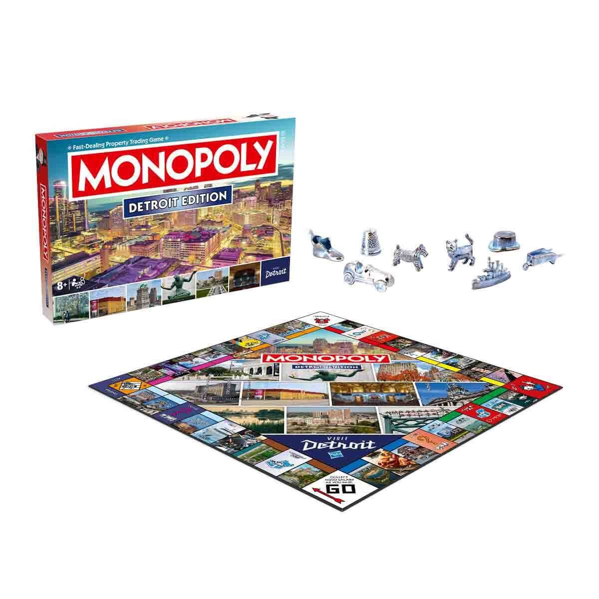 Detroit, MI Monopoly Board Game – New & Sealed