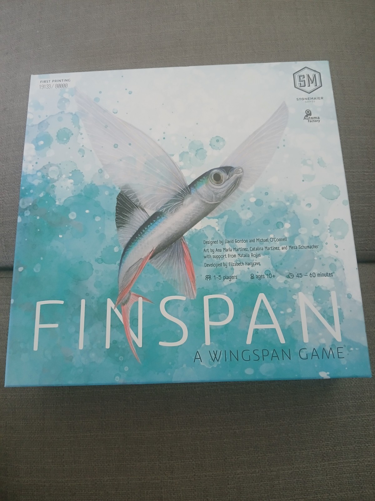 Finspan Board Game by Stonemaier