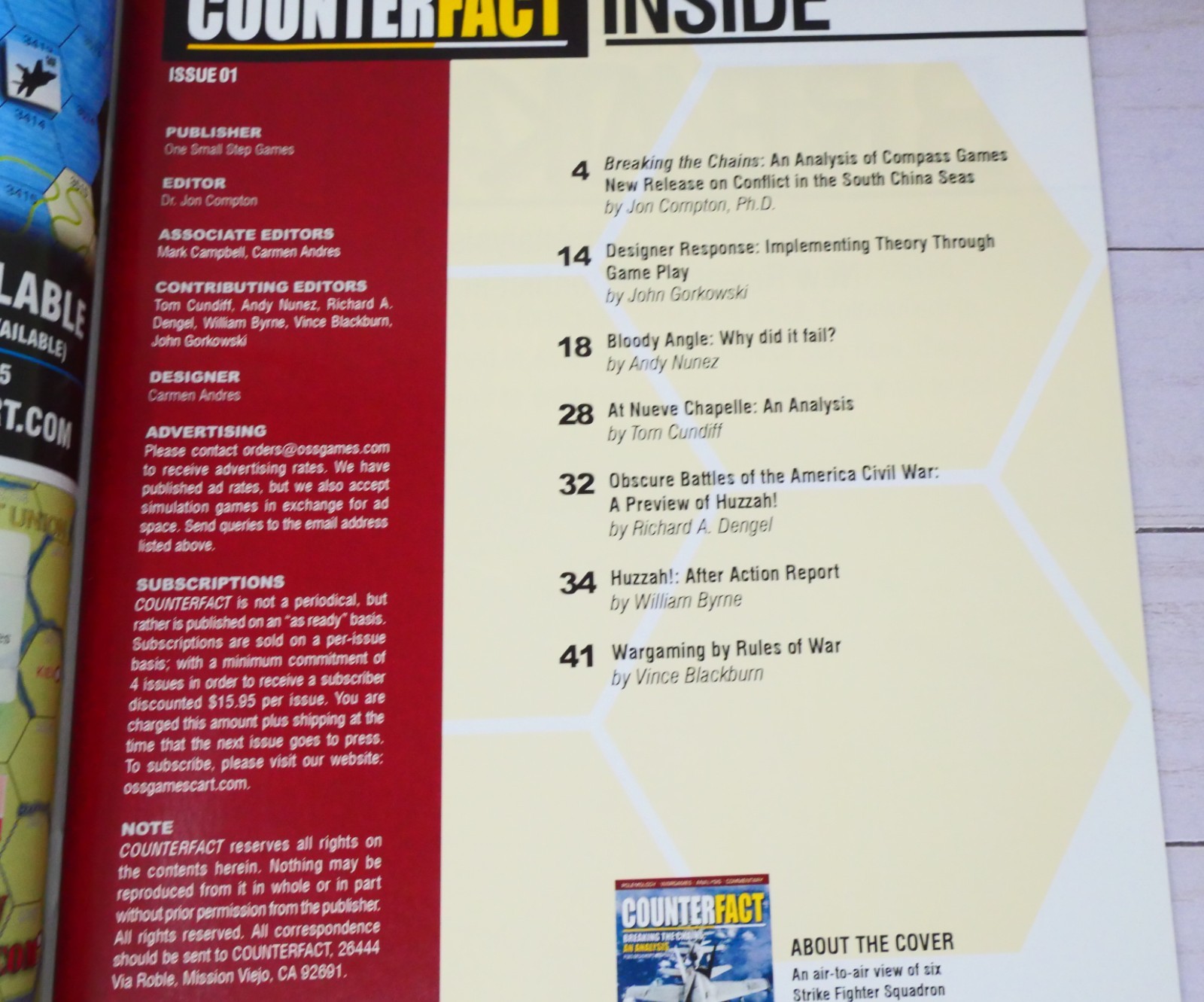 One Small Step Counterfact 1 Breaking the Chains, Mule Shoe Salient, Unpunched