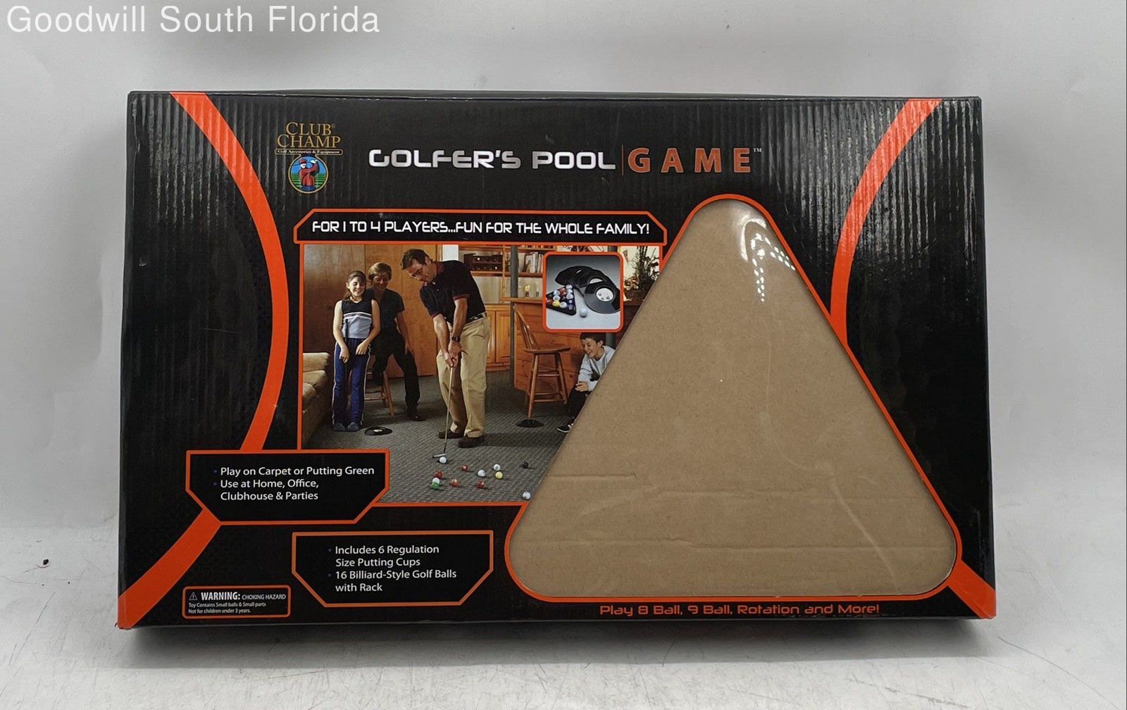 Club Champ Golfer’s Pool Indoor Golf Billiards Family Game 1-4 Players