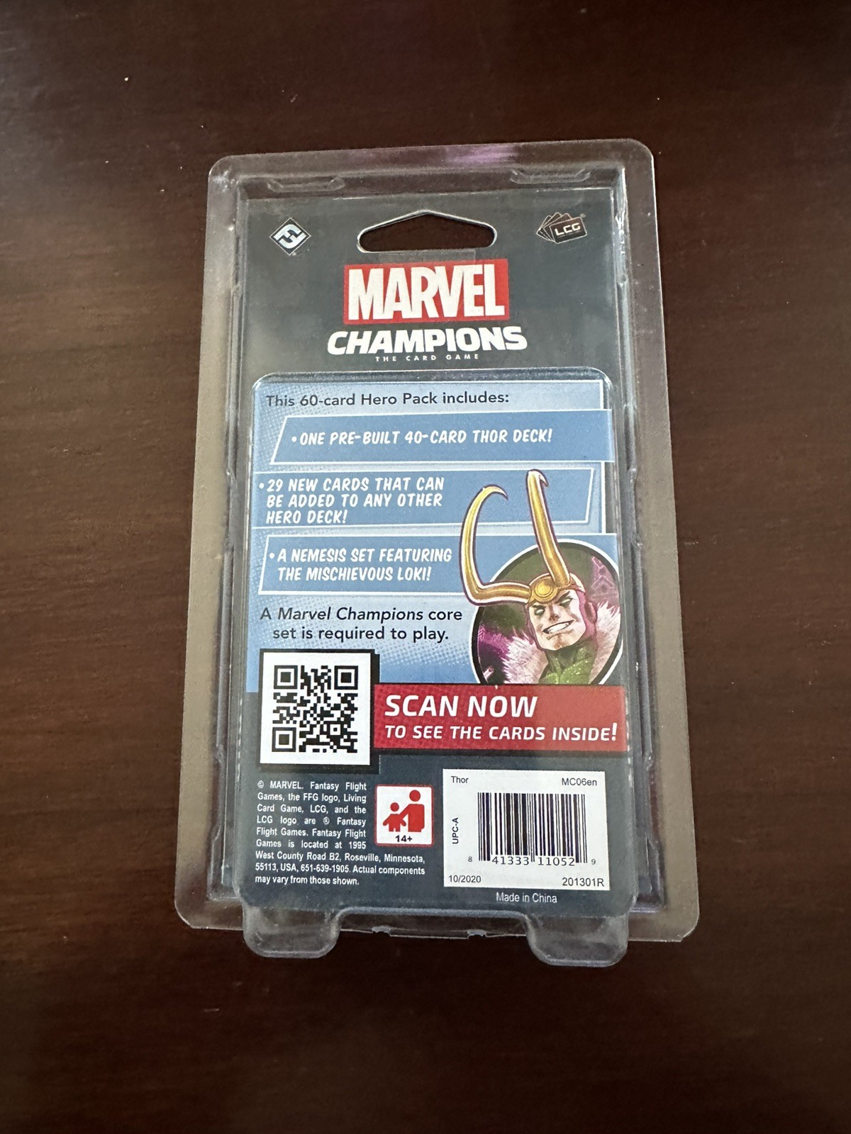 Marvel Champions Thor Hero Pack LCG Card Game New Sealed