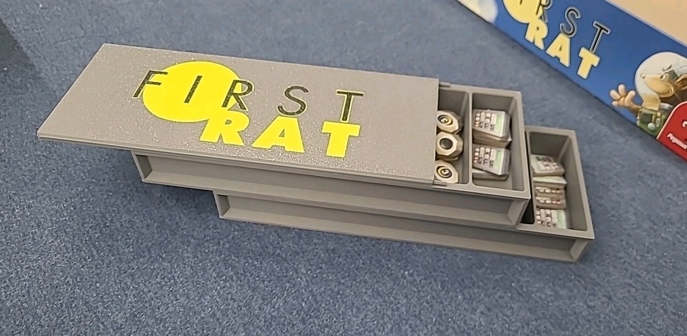 FIRST RAT board game Storage Solution – Any Color – Custom Design