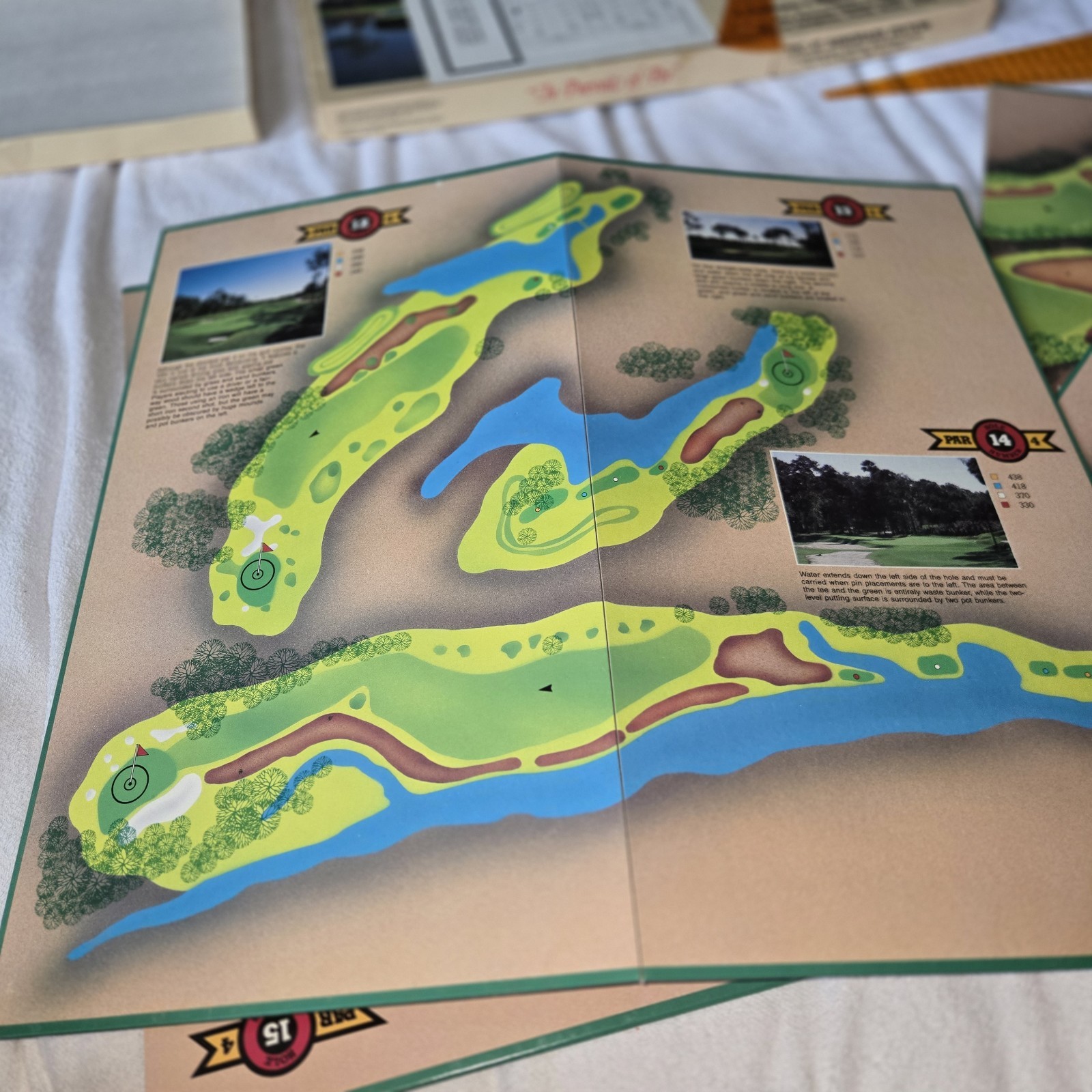COMPLETE IN PURSUIT OF PAR TPC Tournament Players Club Sawgrass 1988 GOLF Game