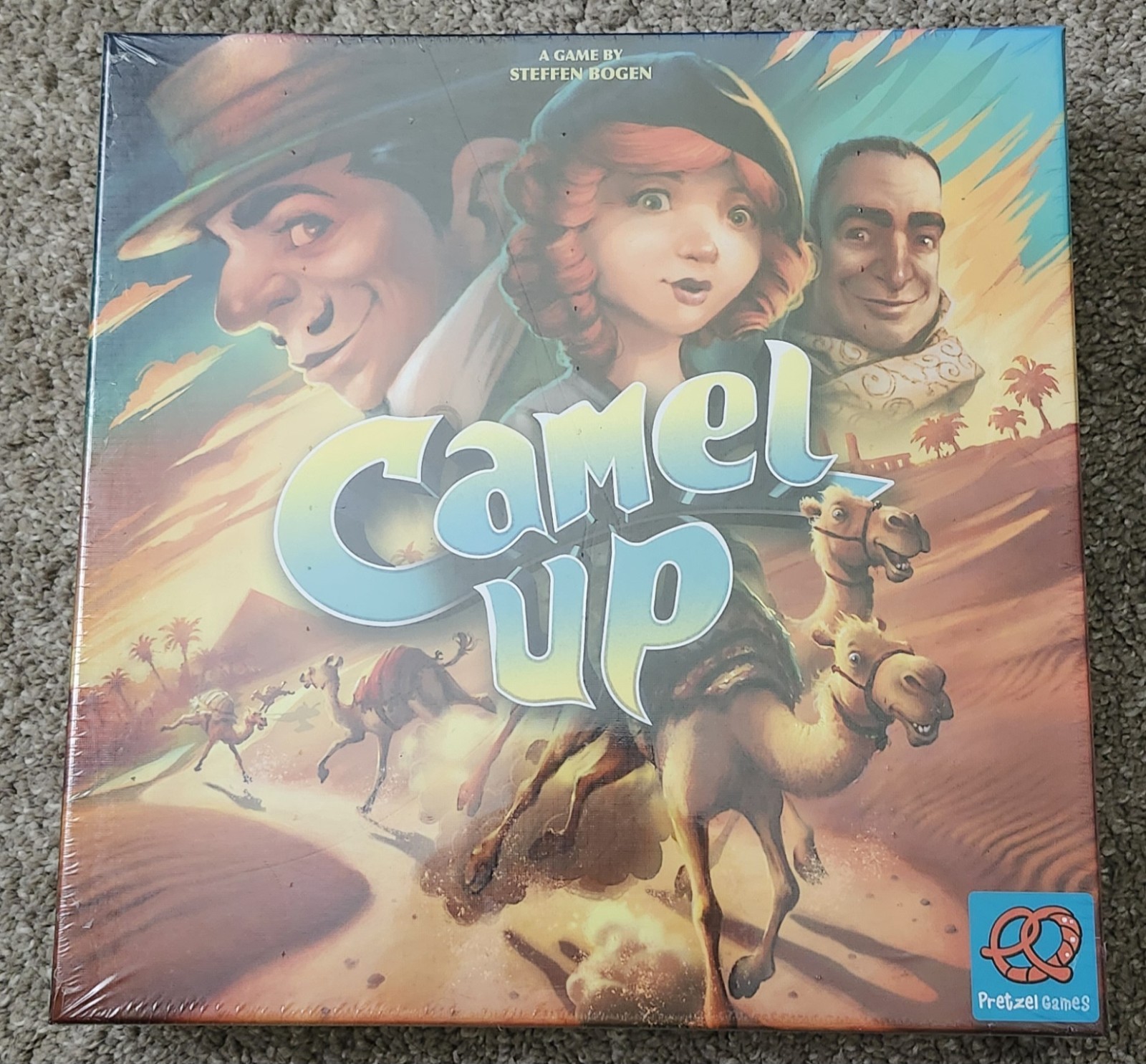 Camel Up Board Game by Pretzel Games 2nd Edition – New & Sealed!