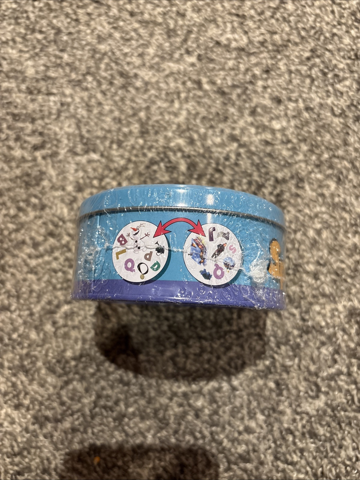 Spot It Disney Frozen Family Spot The Match to Learn the Alphabet Card Game