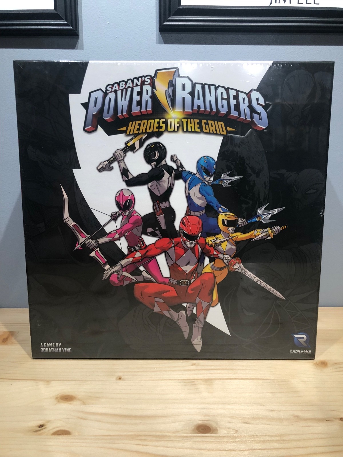 Power Rangers Heroes of the Grid Board Game