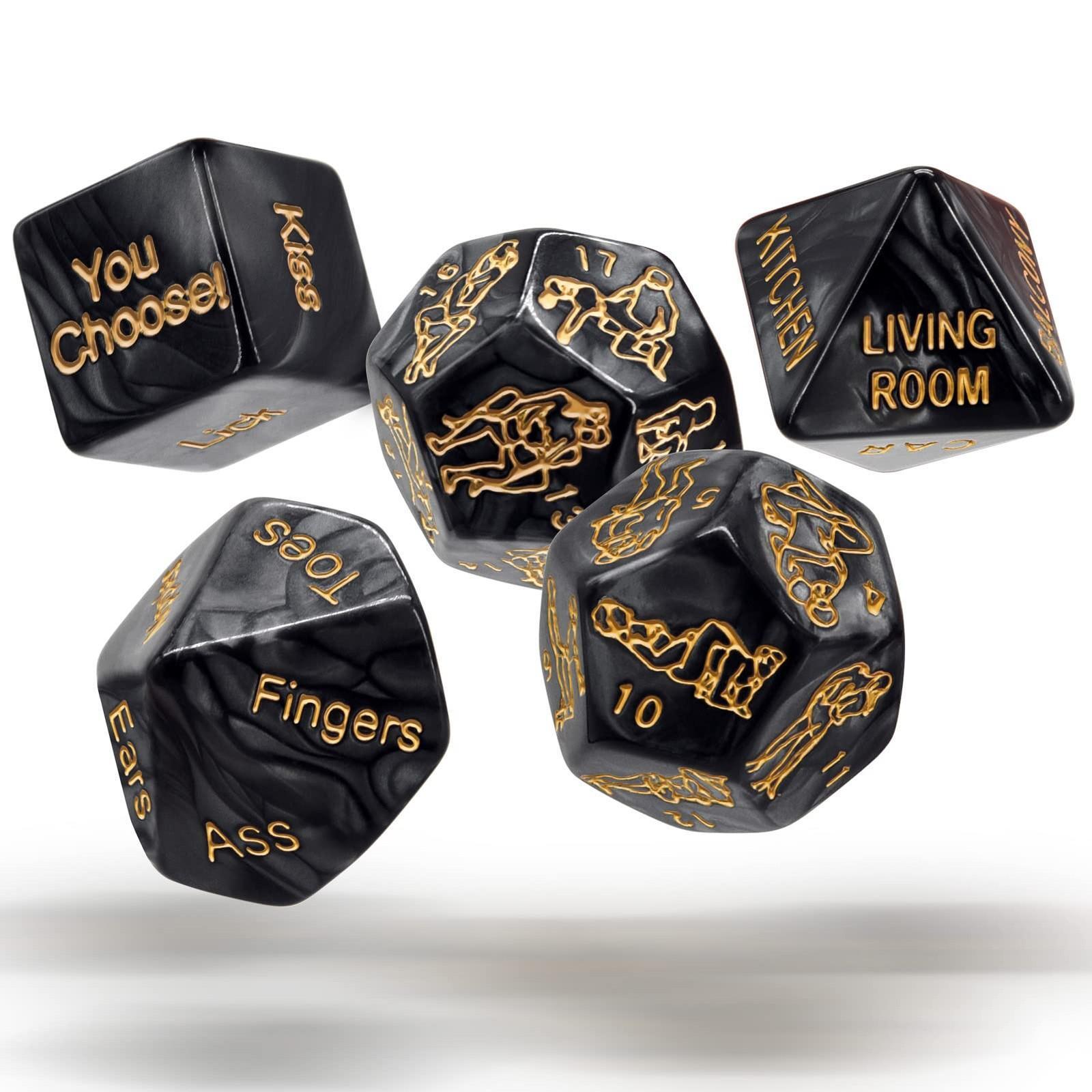 Mebault Sex Dice Naughty Positions Dice for Adult Couple Sex Games Romantic F…