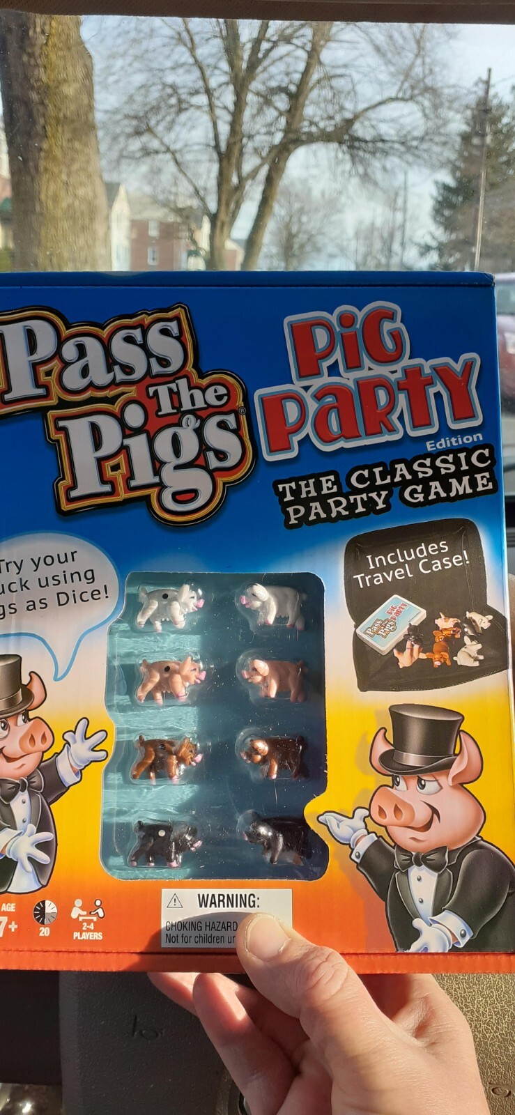 Pass the Pigs Party Edition Roll Score and Pig Out Colors May Vary New Assorted
