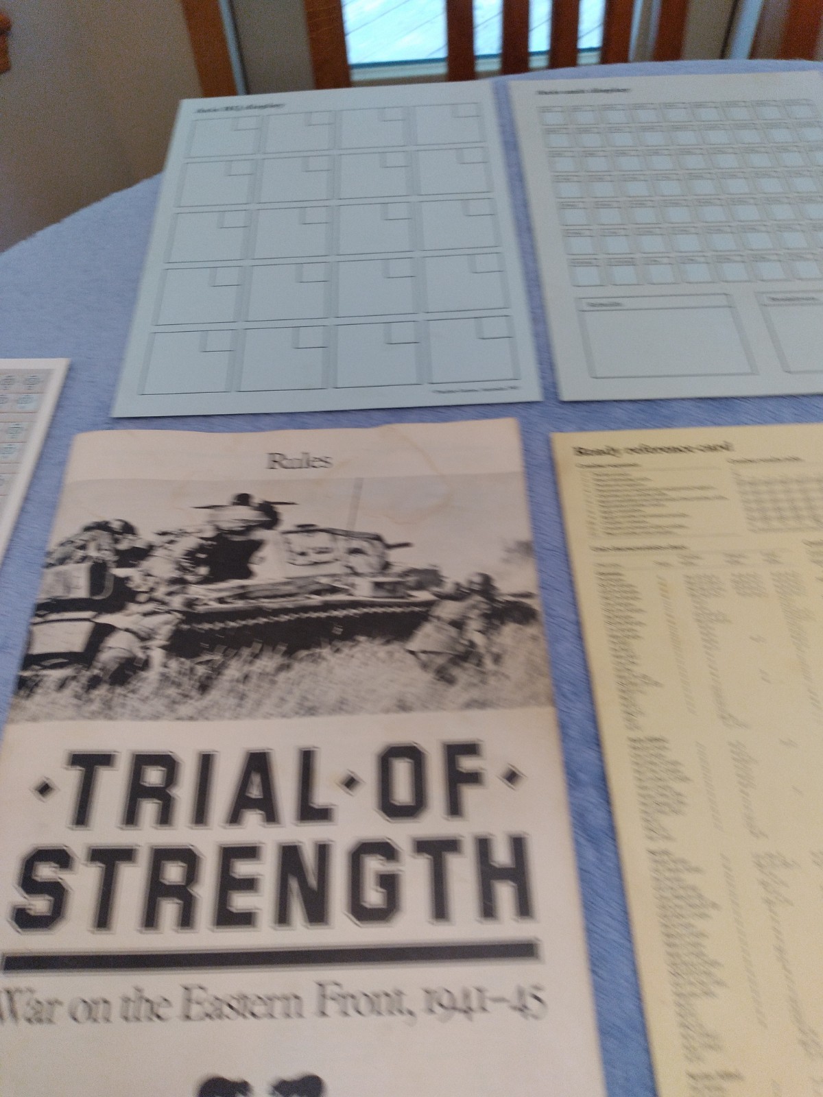 Trial of Strength War on Eastern Front 1941-45 War Strategy Game Panther Games